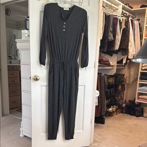 Free People Style Jersey Knit Jumpsuit